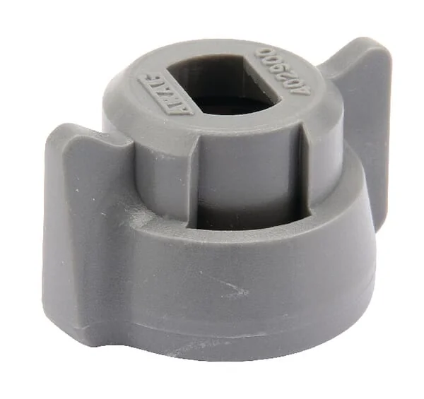Arag - 40290010P025 - Duesenkappe, Bajonett, SW8, Grau, Mit Dichtung, 25er Pack