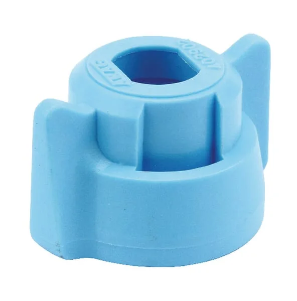 Arag - 40290211P025 - Duesenkappe, Bajonett, SW10, Hellblau, Mit Dichtung, 25er Packung