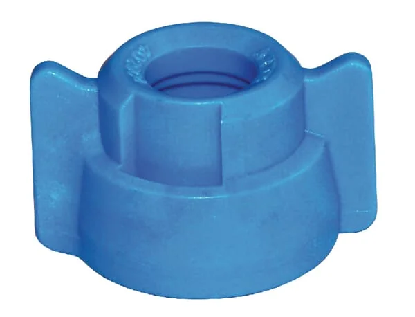 Arag - 40290404P025 - Duesenkappe, Bajonett, Diameter 12,6, Blau, Mit Dichtung, 25er Packung