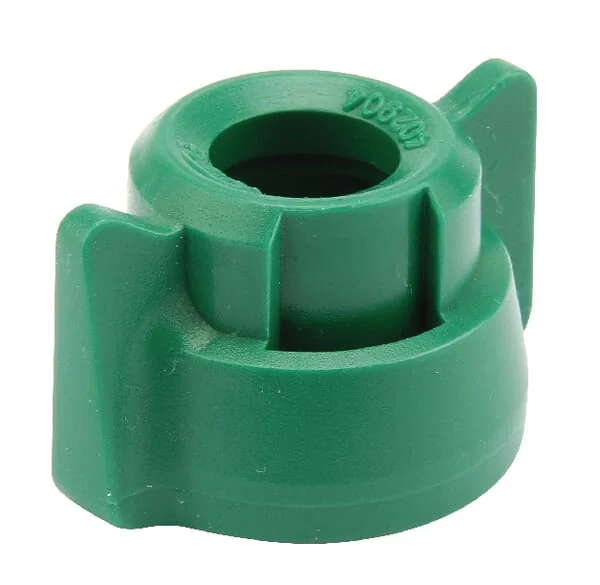 Arag - 40290405P025 - Duesenkappe, Bajonett, Diameter 12,6, Gruen, Mit Dichtung, 25er Packung