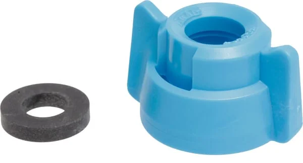 Arag - 40290804P025 - Duesenkappe, Bajonett, FJ, Blau, Mit Dichtung, 25er Packung