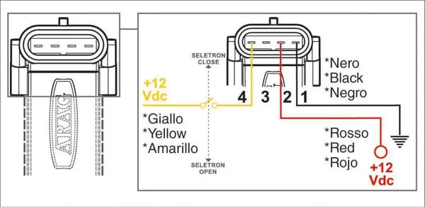 Arag - 402T820 - Seletron Düsenhalter