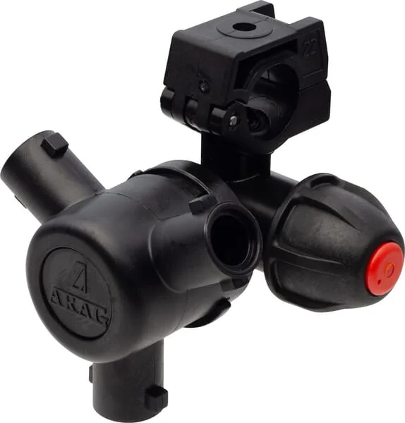 Arag - 406425A7 - Düsenhalter 3-Fach Für 25-mm-Rohr