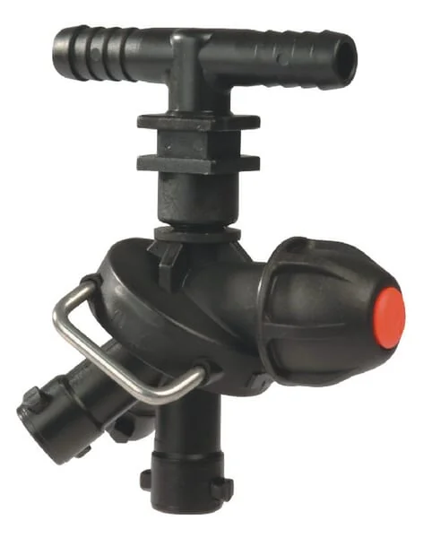 Arag - 4133222 - Duesenhalter 3 ISO DCV Doppelt 1/2" Mit Rohranschluss