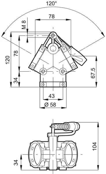 Arag - 452200 - Manschettenventil