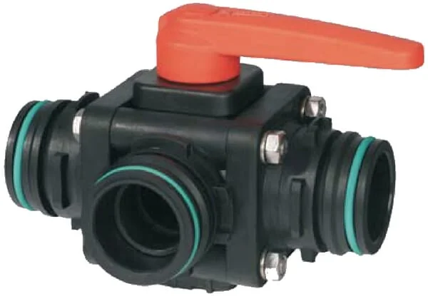 Arag - 453014S66 - Kugel Ventil 3-Wege T6 DN 32MM