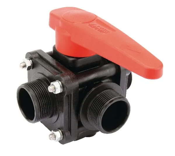 Arag - 453015E66 - Kugel Ventil 3-Wege 1 1/2" M