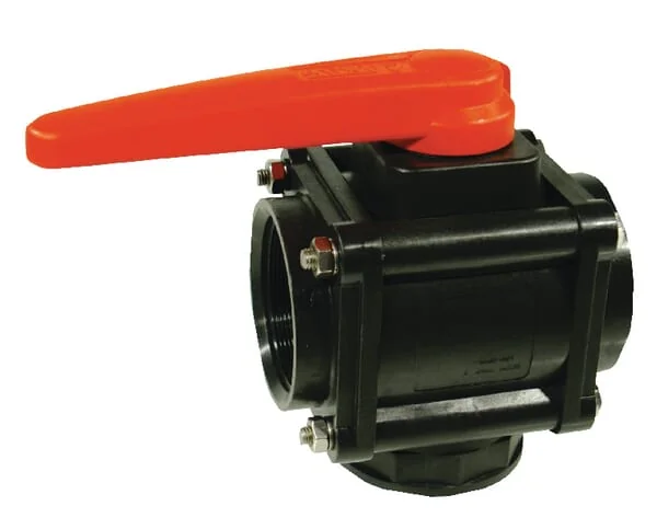 Arag - 453027A99 - Kugelhahn 3-Wege 3" PP L