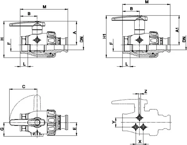Arag - 45515106 - Kugelhahn 2-Wege 1 1/2"