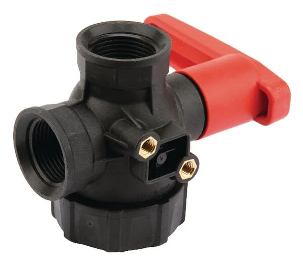 Arag - 45521114A - Kugelhahn 1" Unterbrochen, Langer Griff 3-Wege