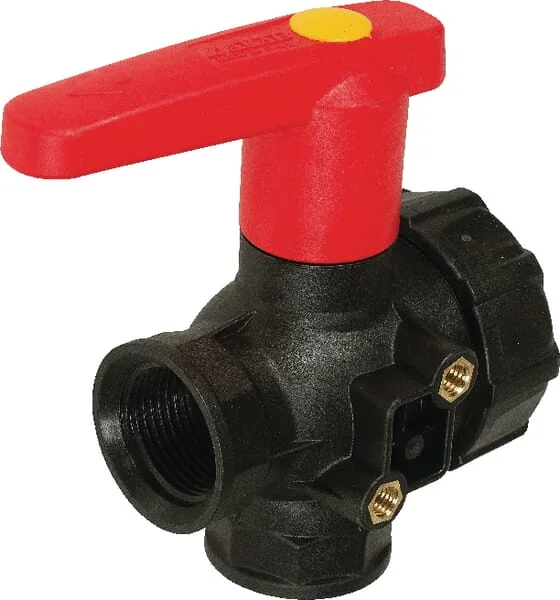 Arag - 45531114A - Kugelhahn 1" Durchgehend, Langer Griff 3-Wege