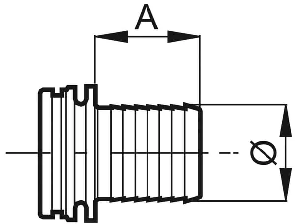 Arag - 460030 - Schlauchkupplung 30mm