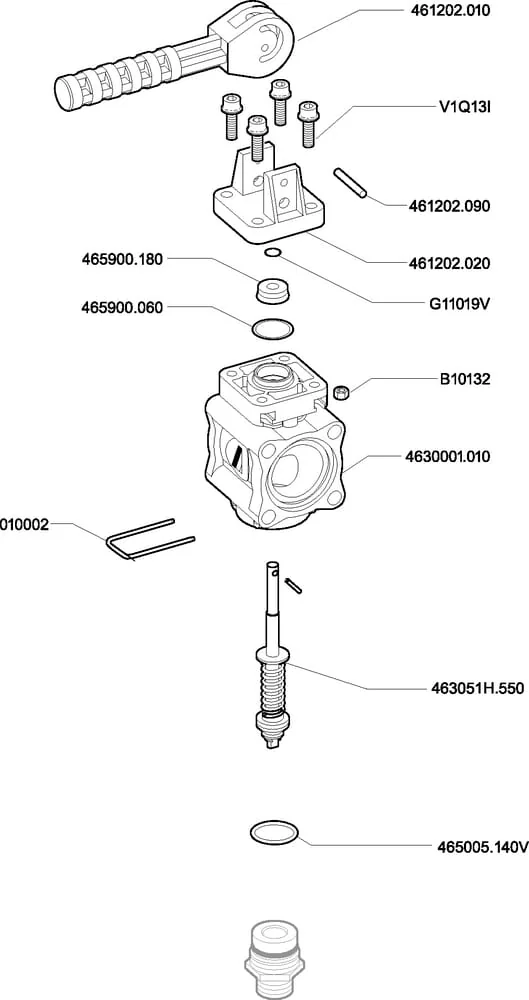 Arag - 463051 - ABSCHALTVENTIL 13 MM