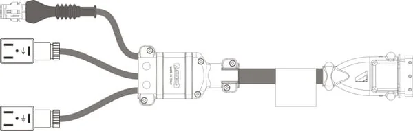 Arag - 466965302100 - Kabel für Steuereinheiten 5 Abschnitte/5m
