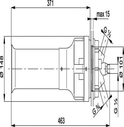Arag - 502053AKB - Tankruehrer 2mm
