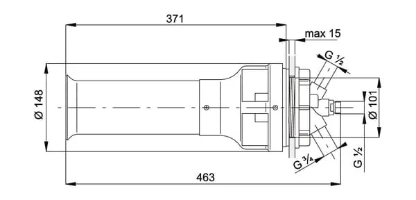 Arag - 502053AKB - Tankruehrer 2mm