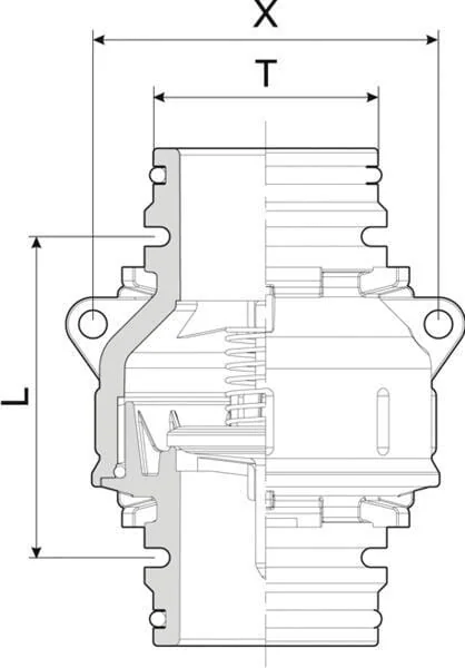 Arag - 504201D - Rueckschlagventil T5 M/M