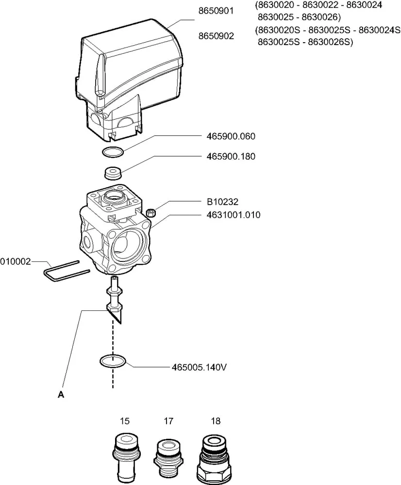 Arag - 8630022 - Elektrisches Steuerventil