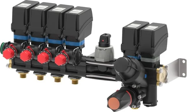Arag - 881B14254J - Sektionsgerät komplett 4 Sektionen 150 l 40 bar