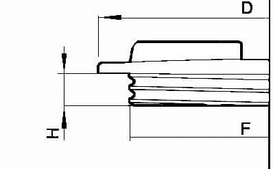 Arag - C00001 - Gewindedeckel Diameter 125