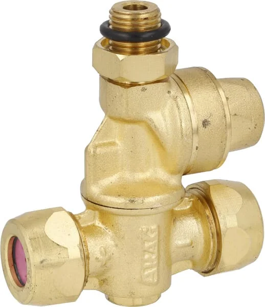 Arag - F20002A - Doppel-Messingdüsenhalter 1,0/1,2