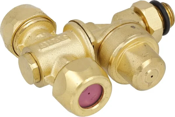 Arag - F20002A - Doppel-Messingdüsenhalter 1,0/1,2