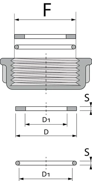 Arag - G40010 - Flachdichtung 2 1/2"