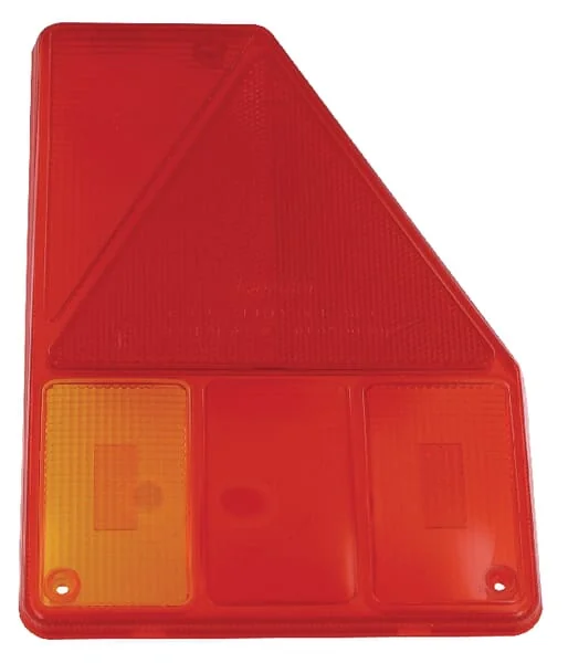 Aspöck - 188442007 - Lichtlinse Bernsteinfarben/Rot Hinten/Rechts Aspöck