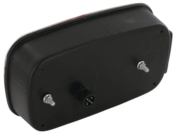 Aspöck - 248210007 - Rückleuchte Rechteckig 12V Rot/Transparent/Bernstein Aufschraubbar 244xMultipoint III von Aspöck – Rechts