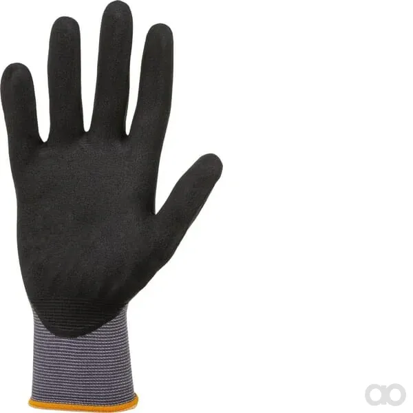 ATG - HS3487411 - Arbeitshandschuhe Schwarz-Grau Nylon/Spandex 25 Cm Lang Groesse 11/2XL Maxiflex Ultimate Ad-Apt Von ATG