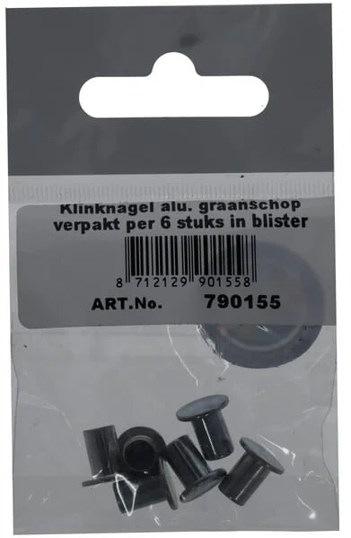 Atlas - 790155P006 - Klinknaegel Fuer Verschleissleiste 6 Stück