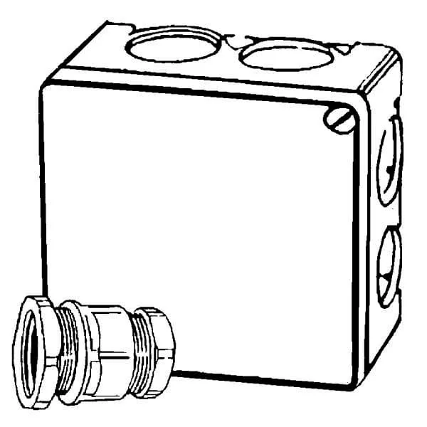 Attema - EM4514088L - Kabelverschraubung IP65 Mit Schraubkappe
