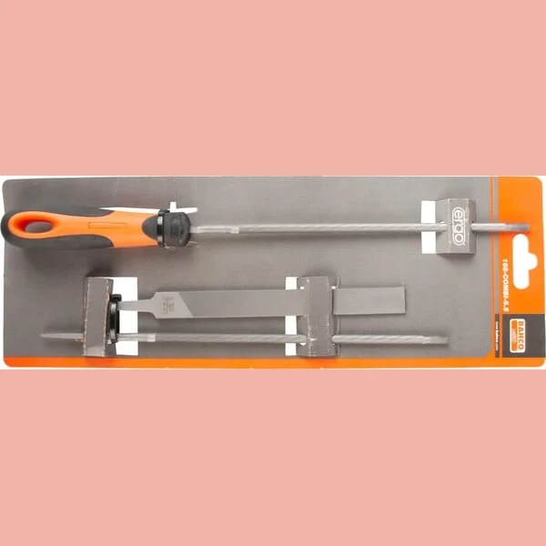 Bahco - 168COMBI55 - Kettensaegekettefeilen-Set 7/32" 5,5mm, Rund