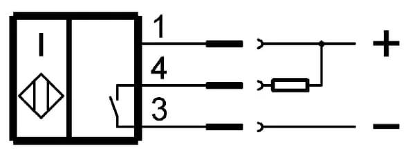 Balluff - BES044F - Induktiver Naeherungsschalter