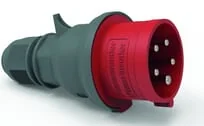 Bals - B000225 - Cee Stecker 16A 5P 400V IP44 QC, Phaseninverter