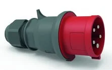Bals - B000227 - Cee Stecker 32A 5P 400V IP44 QC, Phasenwandler