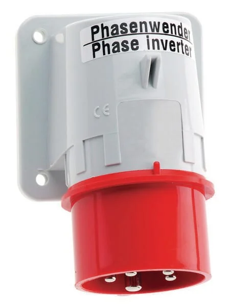 Bals - B002603 - Cee-Maschinenstecker 32A 5P 400V IP44, Phaseninverter