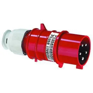 Bals - B002603 - Cee-Maschinenstecker 32A 5P 400V IP44, Phaseninverter