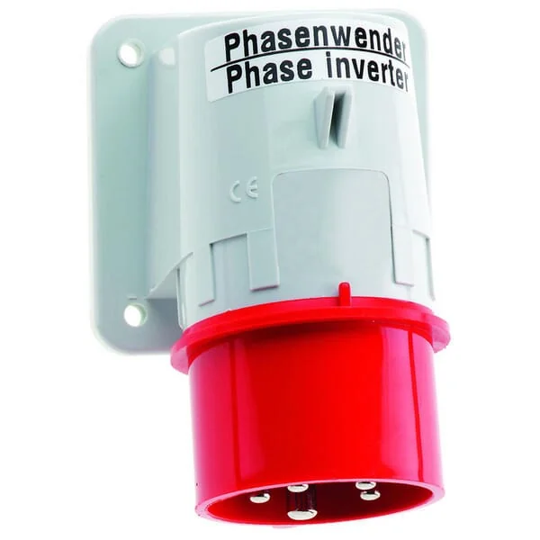 Bals - B002603 - Cee-Maschinenstecker 32A 5P 400V IP44, Phaseninverter