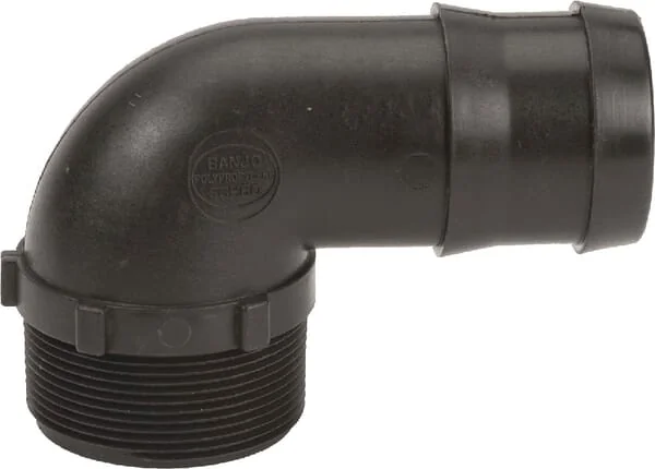 Banjo - HB20090 - Schlauchnippel 2 NPT maennlich x 2 90°