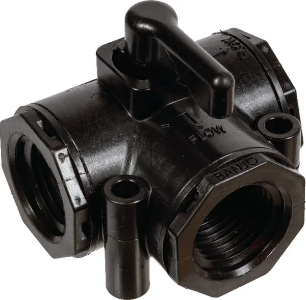 Banjo - LV050SLV - Ventil 1/2" Seitlich 3x Innengewinde NPT