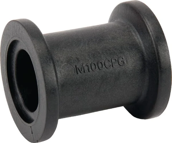 Banjo - M100CPG - Flansch 1 Anschluss 180grd