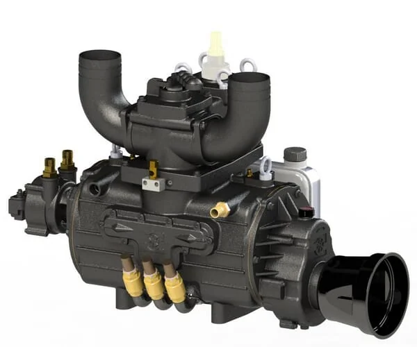 Battioni Pagani - KPSB490MA100 - Vakuumpumpe 540 U/Min 13520 L/Min Mit Automatischer Schmierung Und Ballast Battioni Pagani
