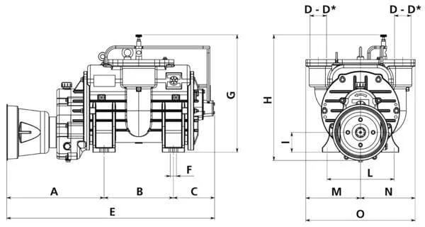 Battioni Pagani - MEC6500MSC - Mobile Vakuumpumpe Standard