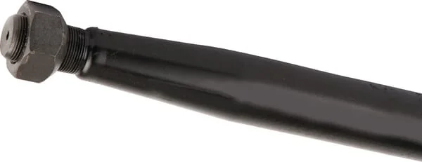 Battista Porteri - FT19 - Ladeschaufelzinke, Gerade, Doppel-T-Profil 42x1400mm, Spitzzinke Mit M28x1,5mm Mutter, Schwarz, Battista Porteri