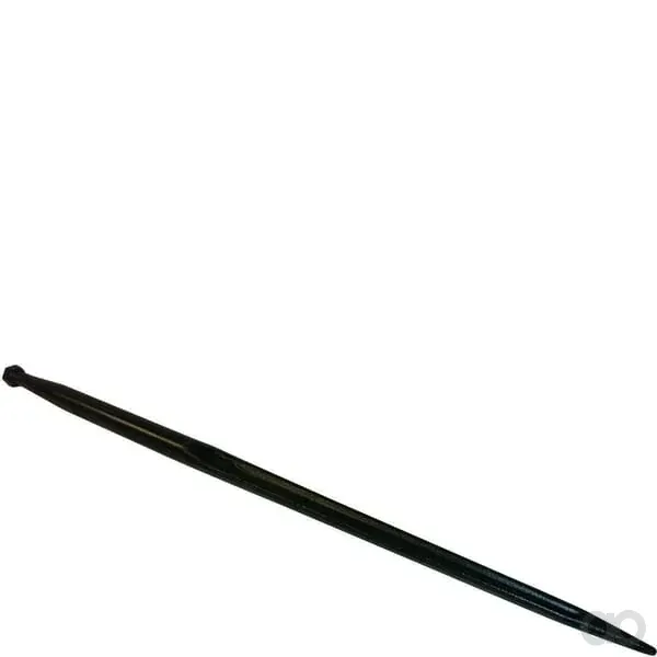 Battista Porteri - RT3 - Ladeschaufelzinke, Gerade, Doppel-T-Profil 36x1000mm, Spitzzinke Mit M22x1.5mm Mutter, Schwarz, Battista Porteri