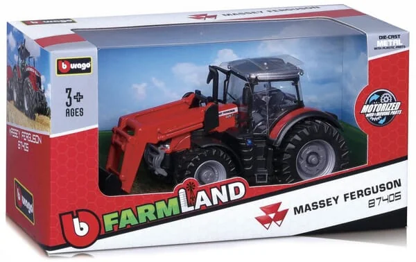 Bburago - BB1831634 - Massey Ferguson 87405 2010 Frontlader A
