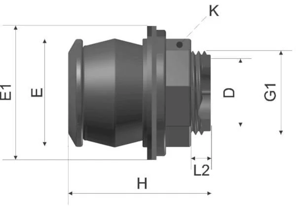 BDFast - 04022810051111E - Tankdurchfuehrung 1 1/2", Fittings