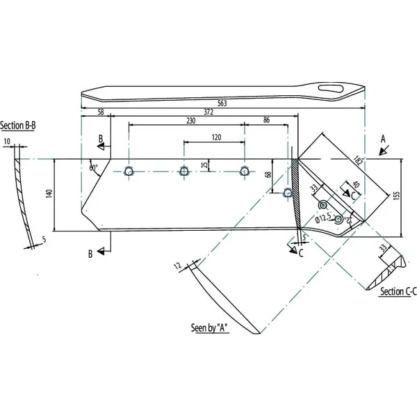 Bellota - KK073005BN - Schar 16" Links