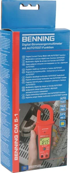 Benning - 044066 - Digitale Stromzange Multimeter CM5-1